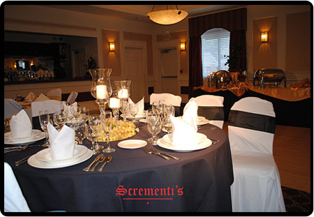 Scrementi's offers banquet facilities for Chicago south suburbs, northwest Indiana and surrounding areas.